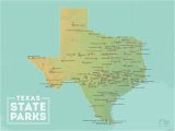 Map Of National Parks In Texas Amazon Com Best Maps Ever Texas State Parks Map 18×24 Poster Green