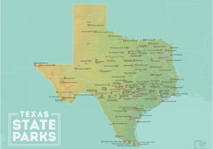 Map Of National Parks In Texas Amazon Com Best Maps Ever Texas State Parks Map 18×24 Poster Green