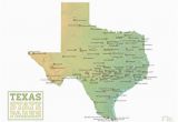 Map Of National Parks In Texas Amazon Com Best Maps Ever Texas State Parks Map 18×24 Poster Green