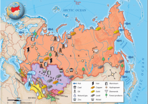 Map Of Natural Resources In Canada Loveluxleblog Russia Natural Resources Map