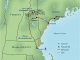 Map Of New England and Canada Railroading New England Smithsonian Journeys