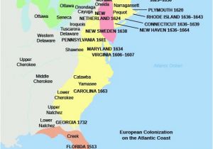 Map Of New England Middle and southern Colonies English Settlements In America Us History I Os Collection