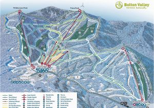 Map Of New England Ski Resorts the Best Ski Snowboard Resorts In Vermont Evo