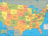 Map Of New England States and Capitals United States Map and Satellite Image