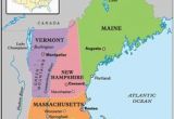 Map Of New England States Usa 60 Best New England Maps Images In 2019 England Map New