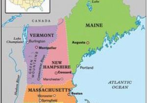 Map Of New England States Usa 60 Best New England Maps Images In 2019 England Map New