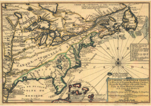 Map Of New France 1600 New France Wikiwand