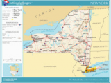 Map Of New York Canada Border Geography Of New York State Wikipedia