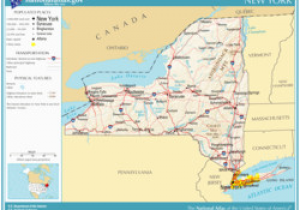Map Of New York Canada Border Geography Of New York State Wikipedia
