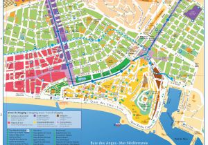 Map Of Nice France tourist attractions Maps and Brochures Of Nice Ca Te D Azur