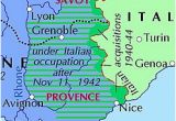 Map Of Nice In France Italian Occupation Of France Wikipedia