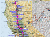 Map Of No California I 5 northern California Map with Cities and Rest Stops Marked Great