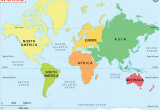 Map Of north America and Europe Free Maps for Kids World Map Continents World