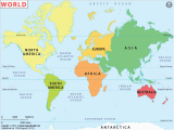 Map Of north America and Europe Free Maps for Kids World Map Continents World