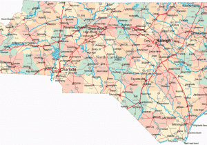 Map Of north Carolina Along I 95 north Carolina Map Free Large Images Pinehurstl north Carolina