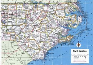 Map Of north Carolina Along I 95 north Carolina On the Us Map north Carolina Road Map Unique Map Nc