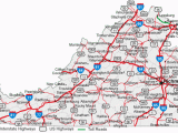 Map Of north Carolina and Virginia Cities Map Of Virginia Cities Virginia Road Map