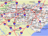 Map Of north Carolina and Virginia Cities Road Map Of Virginia and north Carolina north Carolina Road Map