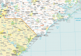 Map Of north Carolina Coast Beaches north Carolina East Coast Map Bnhspine Com