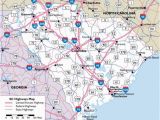 Map Of north Carolina Coastal Cities Map Of south Carolina Highways