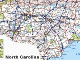 Map Of north Carolina Coastal Cities north Carolina Road Map