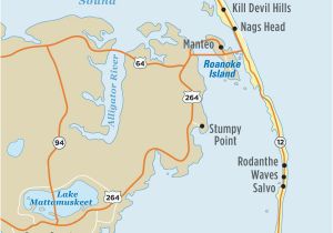 Map Of north Carolina Outer Banks Map Of Outer Banks Nc Outer Banks Vacation Guide Cool Ideas 20730