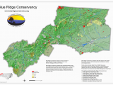 Map Of north Carolina State Parks Protected areas Blue Ridge Conservancy