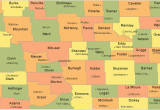 Map Of north Dakota and Minnesota north Dakota County Map