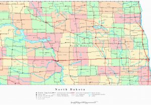 Map Of north Dakota south Dakota and Minnesota north Dakota Printable Map 865 11 south Of Cities Sitedesignco Net