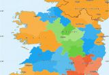 Map Of north East Ireland Political Simple Map Of Ireland