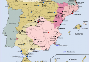 Map Of north East Spain Spanish Coup Of July 1936 Wikipedia