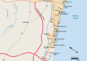 Map Of north Myrtle Beach south Carolina Map Of north Myrtle Beach Best Of O D Pavilion Ice Cream Shop north