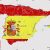 Map Of north Of Spain Flag Map Of Spain