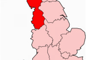 Map Of north West England towns north West England Wikipedia