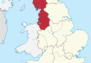 Map Of north West England towns north West England Wikipedia