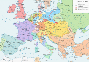 Map Of north Western Europe former Countries In Europe after 1815 Wikipedia