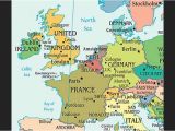 Map Of north Western Europe Physical Geography Of northwestern Europe northern European