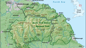 Map Of north Yorkshire England north York Moors Wikipedia