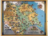 Map Of north Yorkshire England Vintage Travel Posters Devon Yorkshire Google Search