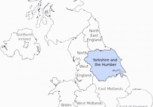 Map Of north Yorkshire England Yorkshire and the Humber 6 Meps Meps Elections