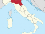 Map Of northeast Italy Emilia Romagna Wikipedia