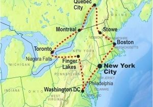 Map Of northeastern Us and Canada Map Of northeastern United States Pergoladach Co