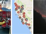 Map Of northern California Fires Fires In California 2017 Map Awesome Map California National Parks