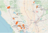Map Of northern California Fires October 2017 northern California Wildfires Wikipedia