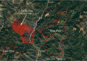 Map Of northern California Fires Wildfire today D On Twitter Higher Res Version Of the Delta Fire