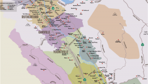 Map Of northern California Wineries Napa Valley Winery Map Plan Your Visit to Our Wineries