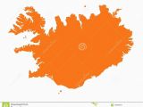 Map Of northern Europe and Iceland Iceland Map nordic island Country In Europe Stock Vector