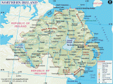 Map Of northern Ireland Counties and towns Https Www Mapsofworld Com thematic Maps Arable Land Map HTML