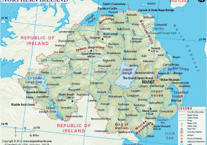 Map Of northern Ireland Counties and towns Https Www Mapsofworld Com thematic Maps Arable Land Map HTML