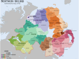 Map Of northern Ireland Counties List Of Rural and Urban Districts In northern Ireland Revolvy